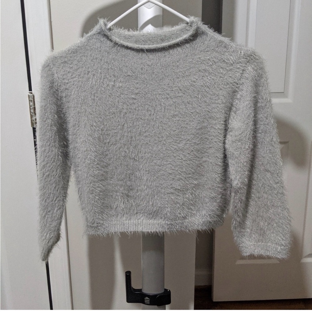Lulu's Soft Gray Knit Set - Picture 3 of 5